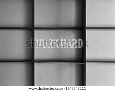 Wallpaper workhard with square pattern