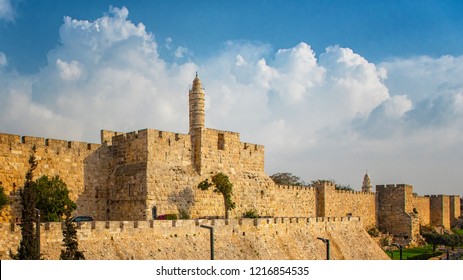Walls of Ancient City of Jerusalem