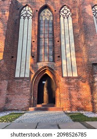 Walls Of Koenigsberg Cathedral On A Sunny Day