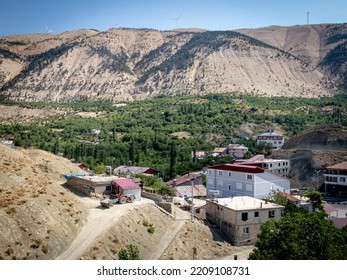 A Walnut Farm In A High Mountainous Valley