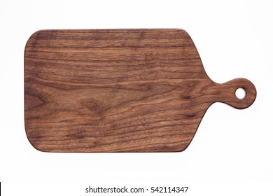 Walnut handmade wood cutting board - Shutterstock ID 542114347