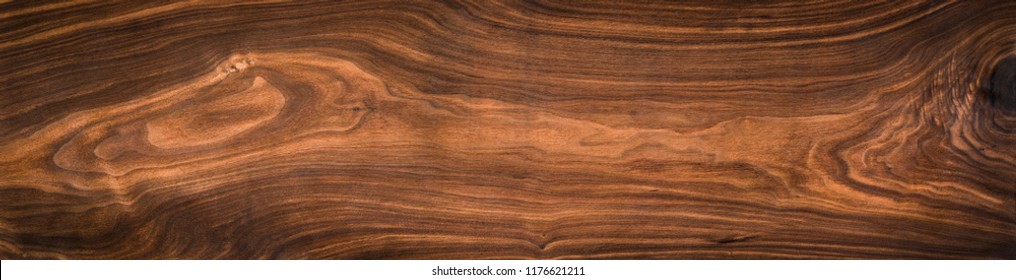 Walnut wood texture. Super long walnut planks texture background.Texture element	 - Shutterstock ID 1176621211