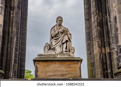 Walter Scott Monument In Edinburgh