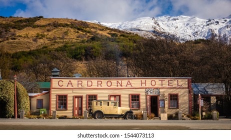 WANAKA, NEW ZEALAND - CIRCA AUGUST 2019: Historic Cardrona Hotel Dating Back To The Central Otago Gold Rush Days, Cardrona, New Zealand