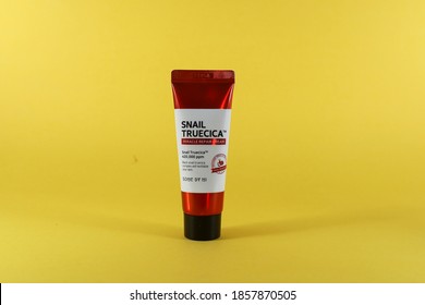 Wangsa Maju, Kuala Lumpur / Malaysia - November 20, 2020: Miracle repair cream by Snail Truecica - Shutterstock ID 1857870505