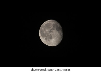 Waning gibbous moon - lunar phase