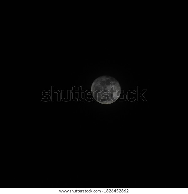 The waning\
moon also called waning Gibbous\
Moon