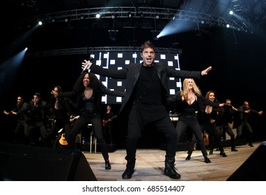 WANTAGH, NY-MAY 31: Singer Ricky Martin Performs Onstage At 103.5 KTU's KTUphoria 2015 At Nikon At Jones Beach Theater On May 31, 2015 In Wantagh, NY.