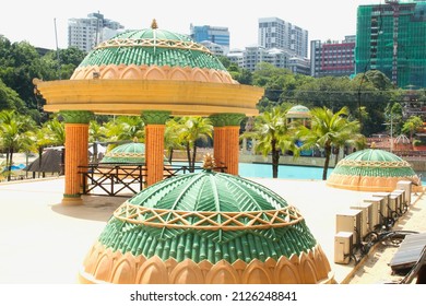 Waqf -shaped Dome At Sunway Lagoon Malaysia