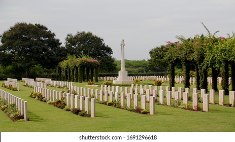 War Cemetery - South India, Tamilnadu, Chennai.