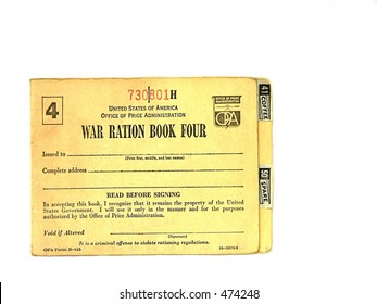 War Ration Book