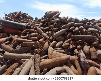 War remnants of explosives that have caused environmental pollution in Iraqi Kurdistan