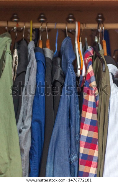 Wardrobe Full Clothes Messy Woman Wardrobe Stock Photo Edit Now