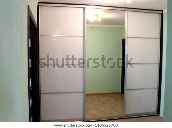 Wardrobe Sliding Doors Furniture Interior Design Stock Photo Edit