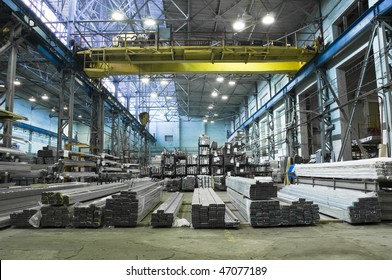 Warehouse of an aluminum profile