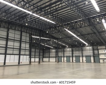 Warehouse Commercial Building Storage Goods Warehouses Stock Photo ...