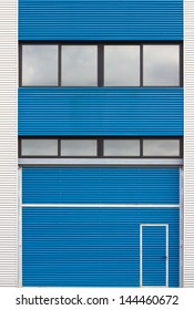 warehouse facade background