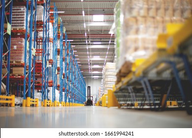 Warehouse Full Of Goods, No People