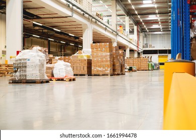 Warehouse Full Of Goods, No People