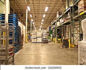 Warehouse Of A Grocery Store