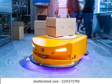 Warehouse Robot Assembly In Factory