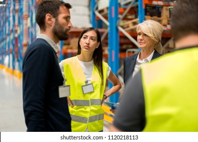 Warehouse Staff Meeting