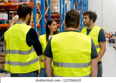 Warehouse Staff Meeting