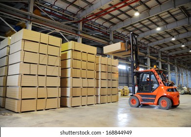 Warehousing Of Wooden Slabs