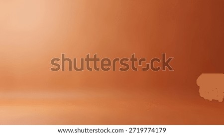 Warm Abstract Background with Subtle Gradient, Soft Light, and Empty Studio.