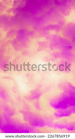 warm abstract fluffy cloud background