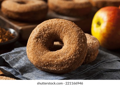 Warm Apple Cider Donuts Ready To Eat