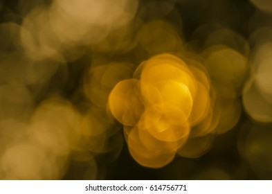 warm bokeh