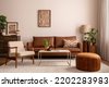 brown furniture interior
