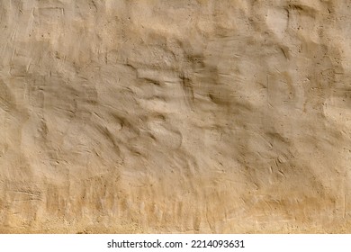 Warm Grey Plaster Wall Texture For Wallpaper Or Site Background.