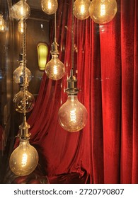 Warm Lights in the shopwindow