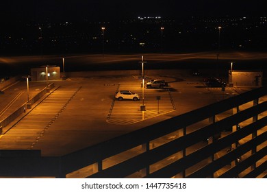 Warm And Quiet Airport Parking Lot 