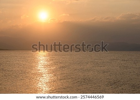 Similar – Image, Stock Photo when evening comes Warmth