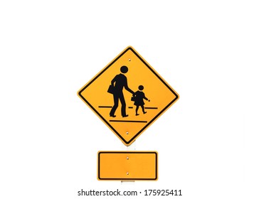 Warning School Zone Traffic Sign On Stock Photo 175925411 | Shutterstock