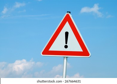 warning sign - Shutterstock ID 267664631