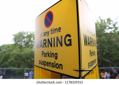 146 Parking suspension sign Images, Stock Photos & Vectors | Shutterstock