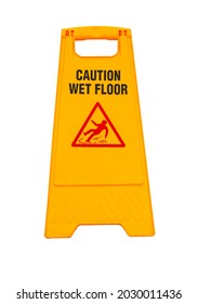 Warning sign slippery floor