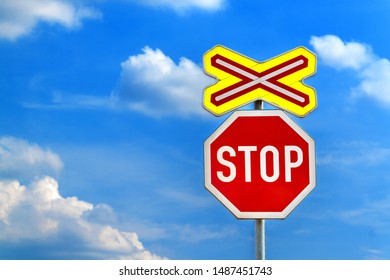 Railway Crossing Without Barriers High Res Stock Images Shutterstock