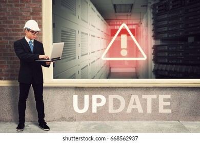 Warning for virus attack keep update