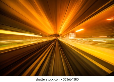 Warp Speed Travel On Dubai Metro