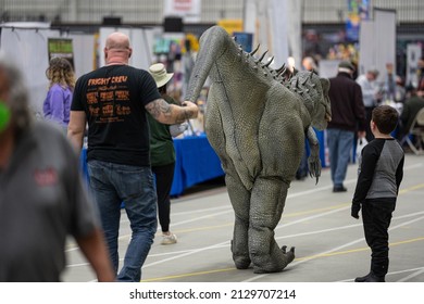 Warren, Michigan - USA - 02-26-2022: Great Lakes Comic Convention