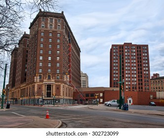 Warren Street In Downtown Syracuse, New York