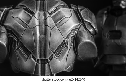 Warrior Back Metal Armor