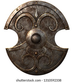 Warrior Old Metal Sheild