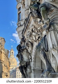 Warrior Statue Sculpture George Gate Dresden