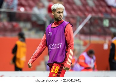 WARSAW, POLAND - 14 JUNE, 2022: UEFA Nations League, Poland VS Belgium 0:1, O.p: Adnan Januzaj Of Belgium